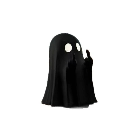 Spooky Ghost Reader Shelf Sitter | Flickering Tealight Ghost Figurine
