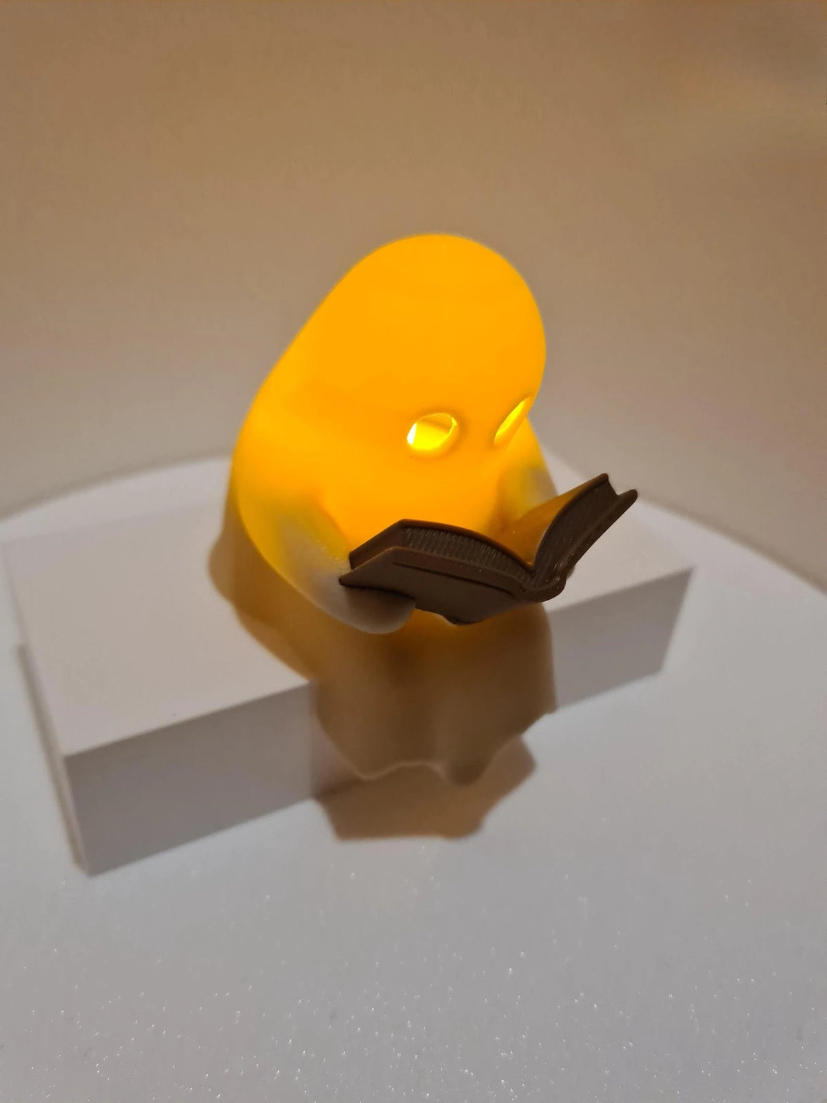 Spooky Ghost Reader Shelf Sitter | Flickering Tealight Ghost Figurine